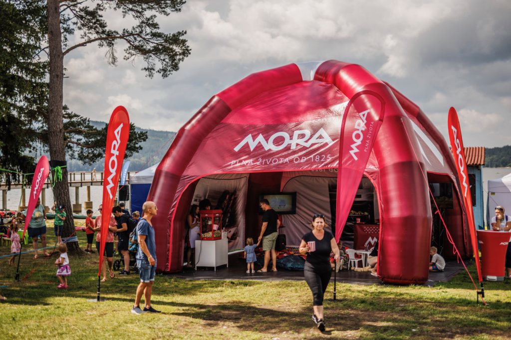 MORA je už popáté partnerem ČEZ Lipno Sport Festivalu